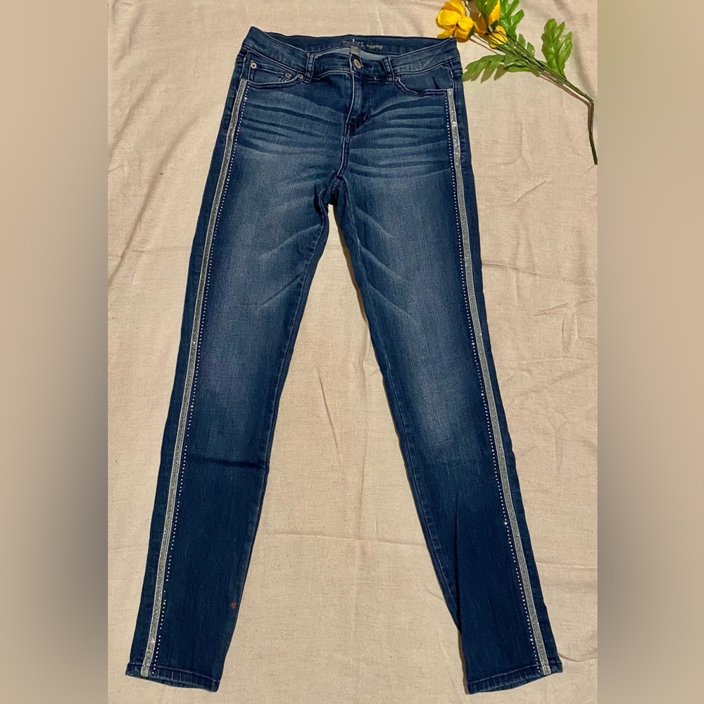 NY&Co Sparkle Lines Jeans